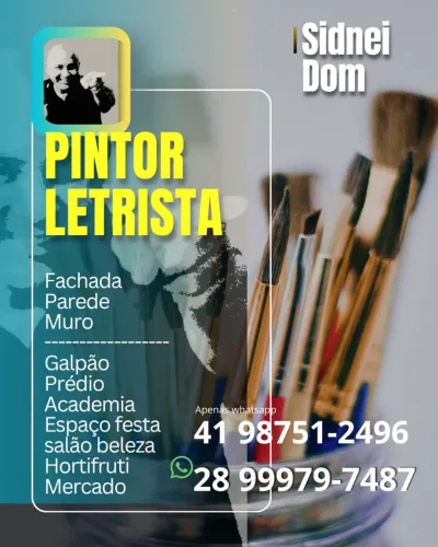 PINTOR LETRISTA E RESIDENCIAL