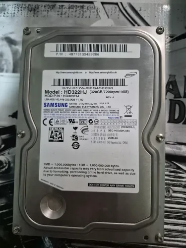 HD Samsung 320Gb para PC