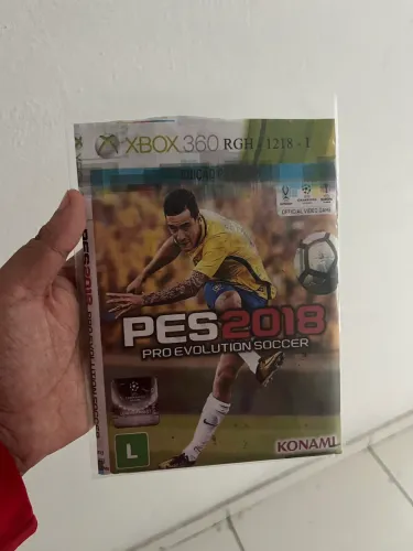 Pes2018 jogo Xbox 360 rhg
