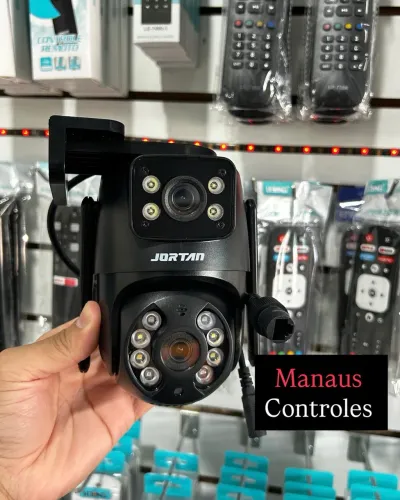 Câmera de Segurança Wi-Fi 2.4GHz Sem Fio Lente Dupla ( Promoção )