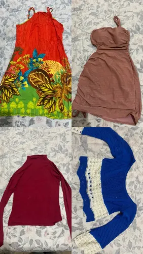 Lote de roupas femininas adulta 