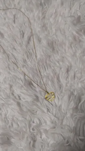 Colar banhado a ouro 18k ?