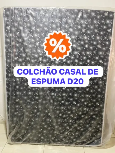 Colchão casal 100% espuma 