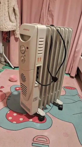 Aquecedor a óleo mondial 1500w 127v silencioso confortável econômico