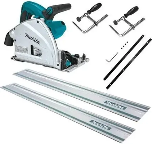 Serra Circular 165mm Makita SP6000 J com 2 trilhos 1,50mt
