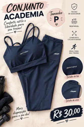 Conjunto para academia