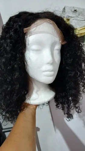 Lace de cabelo 100% humano cachos brasileiro 