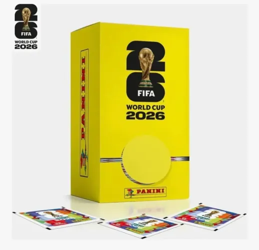 Liquidando pacotes panini da copa