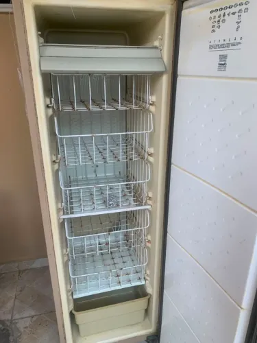 Freezer precisando de pintura, funcionando tudo e gelando bem