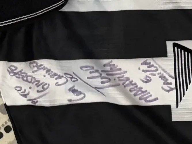 Camisa oficial do Botafogo F.R. - Penalty / Hyundai (com autógrafo de Túlio Maravilha)