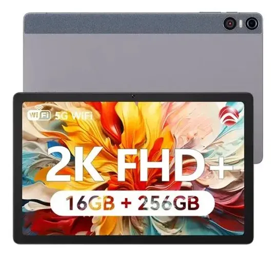 Tablet Cubot TAB 50 Novo 256gb 8gb ram Conexão 4g GPS Corpo em alumínio Tela 2k Lacrado