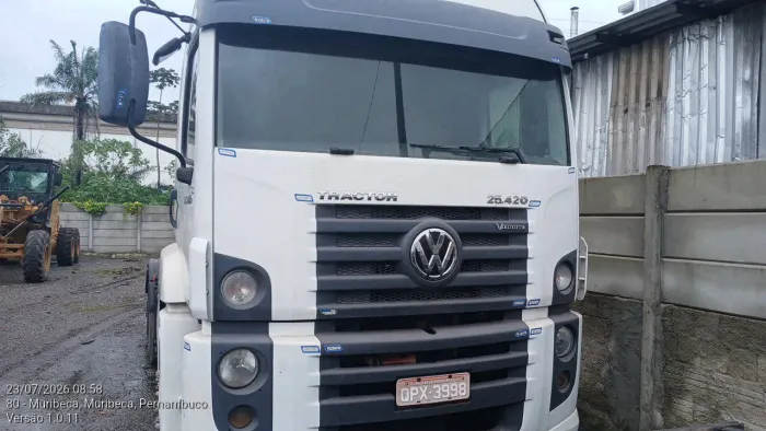 Volkswagen 25.420 Constellation 6x2 2p (Diesel)(E5) 2018/2019 Vamos Seminovos Recife