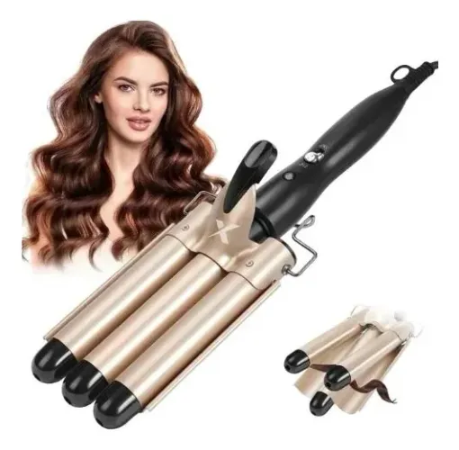Chapinha Tripla Triondas Modelador Cabelo