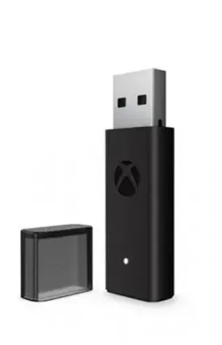 Adaptador Pc Wireless Microsoft USB Controle Xbox One cor preto