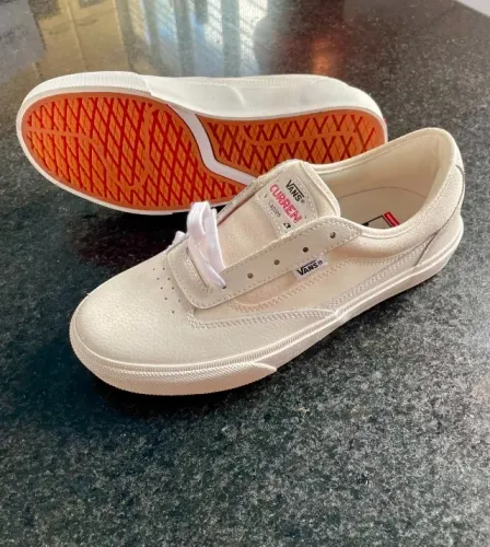 Tênis Vans Curren Caples Skate branco - n° 40
