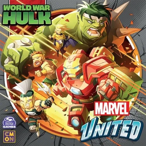 Board game Marvel United World War Hulk especial Kickstarter - em inglês 
