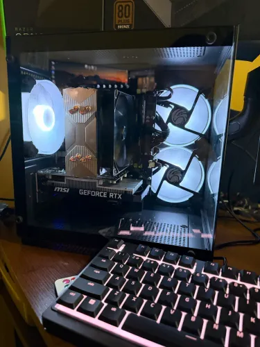 PC GAMER XEON 2680V3 +RTX 3050 6GB +16GB DDR4 +MOUSE E TECLADO RAZER E PLACA WI-FI