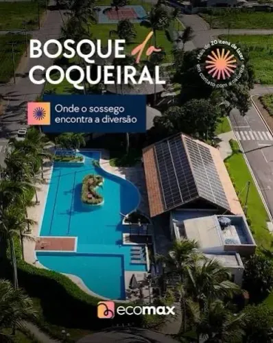 Terreno 360m² (15m x 24m) no condomínio Bosque do Coqueiral, direto com o proprietário.