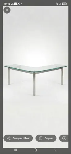 Mesa/Bancada Pés Inox 20mm