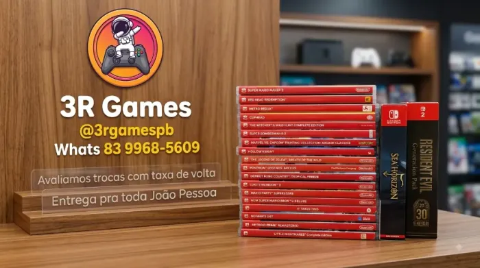 Jogos Switch @3rgamespb
