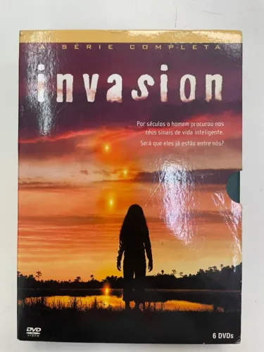 BOX DVD SÉRIE COMPLETA INVASION - 6 DVDS ORIGINAL COLECIONADOR