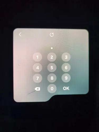 Z Flip 6 com defeito na tela de dentro só funciona ele fechado problema no cabo flex
