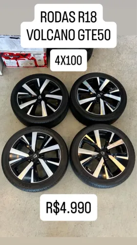 Rodas R18 Volcano GTE50 4x100