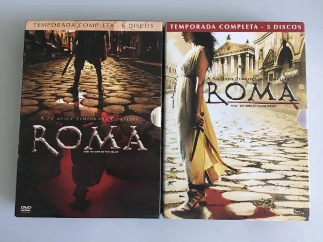 ROMA TEMPORADAS 1 E 2 COMPLETAS EM DVD