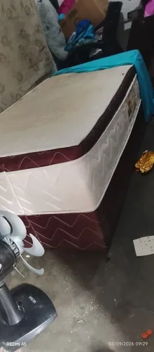 Cama box Gold solteiro de mola