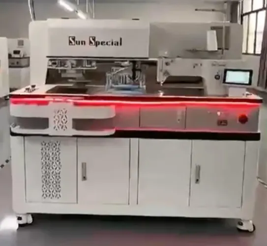 Máquina de Costura de Bolso Profissional SSH-6889-ZK com Corte a Laser - Impecável
