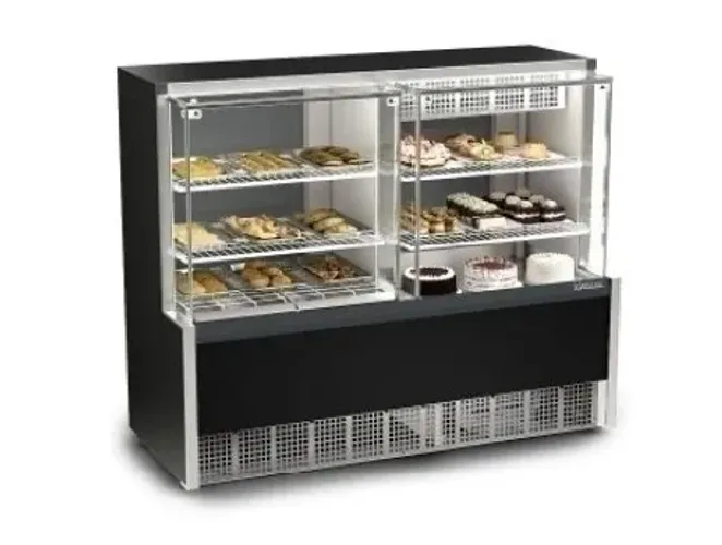 Vitrine quente e fria 1.40 Gelopar