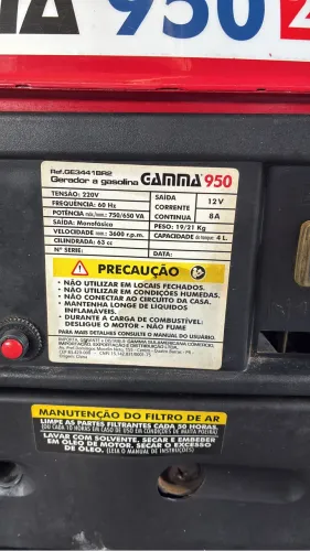 Gerador 220v 2T gasolina 