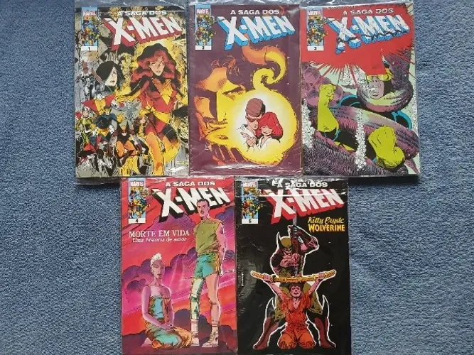 Kit Saga dos X-Men #01 a 05 - LACRADOS