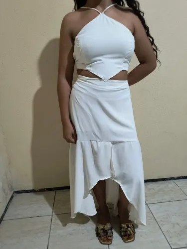 VESTIDO SEMINOVO OFF TAMANHO M