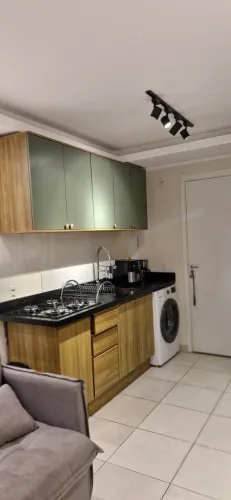 Studio moderno ao lado do Metrô Penha | 26,91m² | 19º andar | Armários modulados