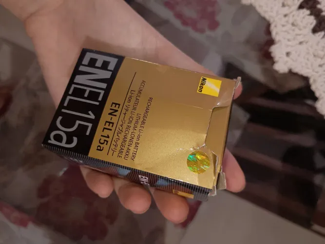 Bateria Recarregável - Câmera Fotográfica Nikon ( EN-EL15A )