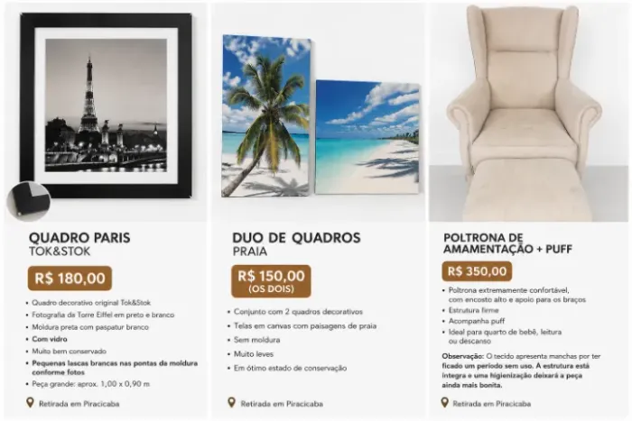 Quadros e Poltrona