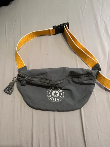 Pochete Kipling Fresh cinza
