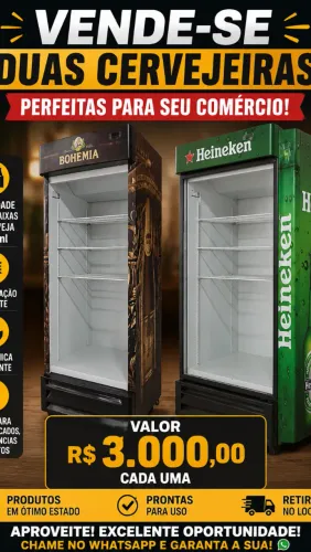 Vende se cervejeira