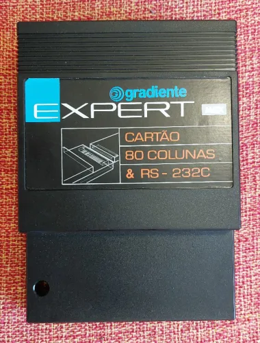 Cartucho CT-80NET ( 80 Colunas / RS-232-C ) p/ MSX Expert Gradiente - OK !