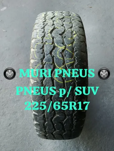 PNEUS 225/65R17 PNEU 225/65R17 PNEUS USADOS PNEU USADOS PNEUS MEIAVIDA PNEU SEMINOVO