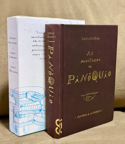 Livro Pinóquio cosac naify