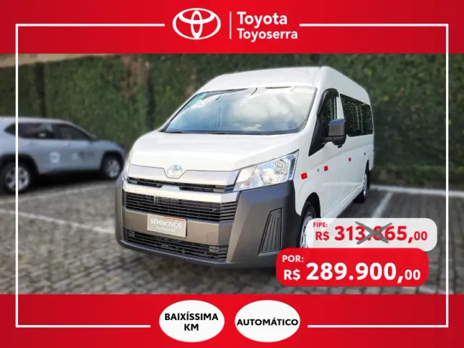Toyota Hiace 2.8 D-4D TURBO DIESEL MINIBUS 15+1 DX AUTOMÁTICO 2025