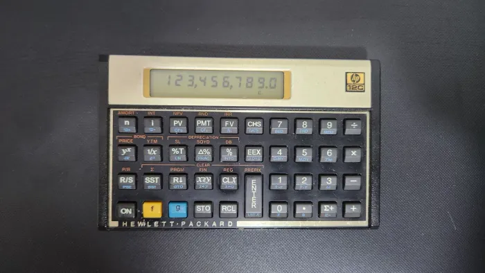 Calculadora Científica Financeira HP 12C - Conservada - Oportunidade 