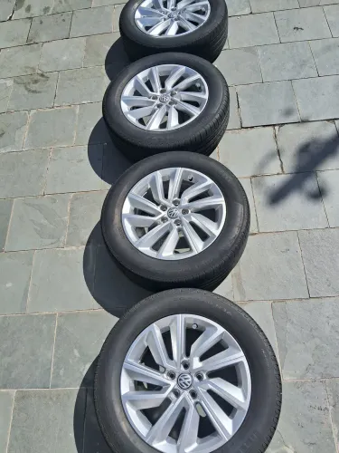 Rodas aro 16 t-cross originais VW com pneus