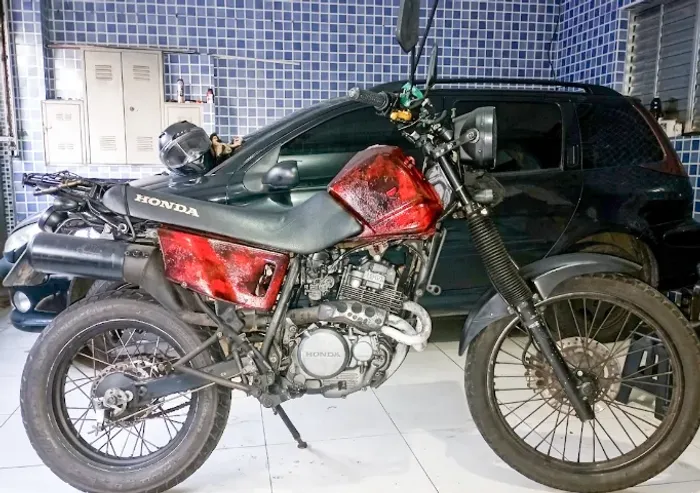 Honda 350 Sahara Scramble 