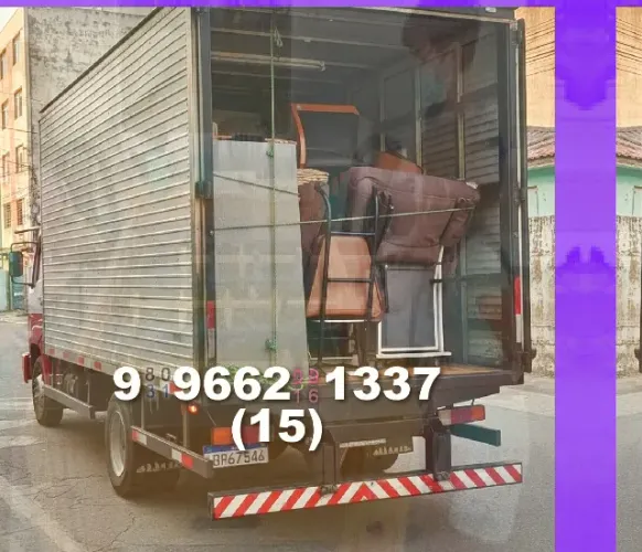 Frete para sua mudança em tempo rápido! Transmudanças 15?9?99662?1337