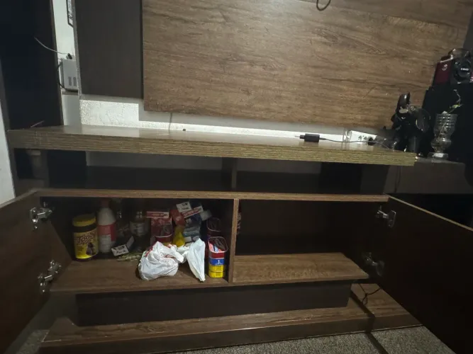 Vendo painel com rack