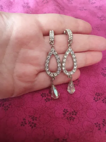 Brinco festa strass