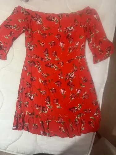 Vestido vermelho Zara